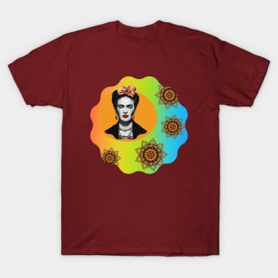 Colorful frida T-Shirt